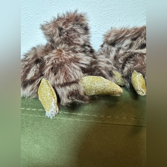 J. Crew Crewcuts Kids Monster Leopard Print Slippers - Picture 5 of 7